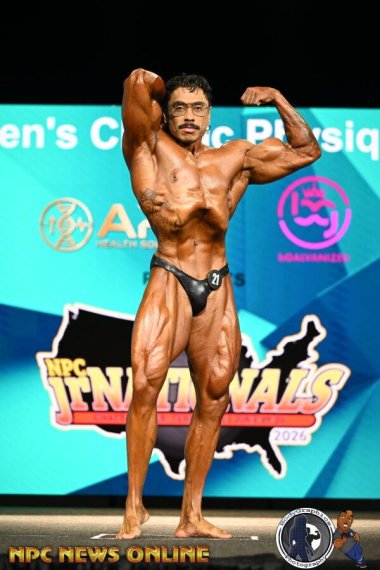 Хосе Джейси Кампос стал абсолютным чемпионом NPC "Jr. Nationals" 2026 года в категории "Classic Physique"