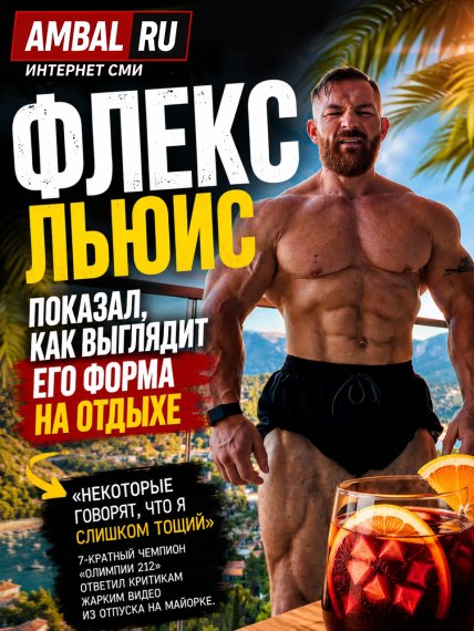 "Пилатес, тренировки и сангрия": Флекс Льюис показал, как выглядит его форма на отдыхе