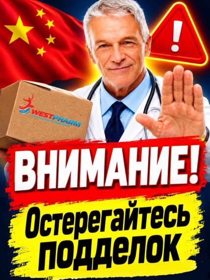 Внимание, как отличить оригинал WESTPHARM!